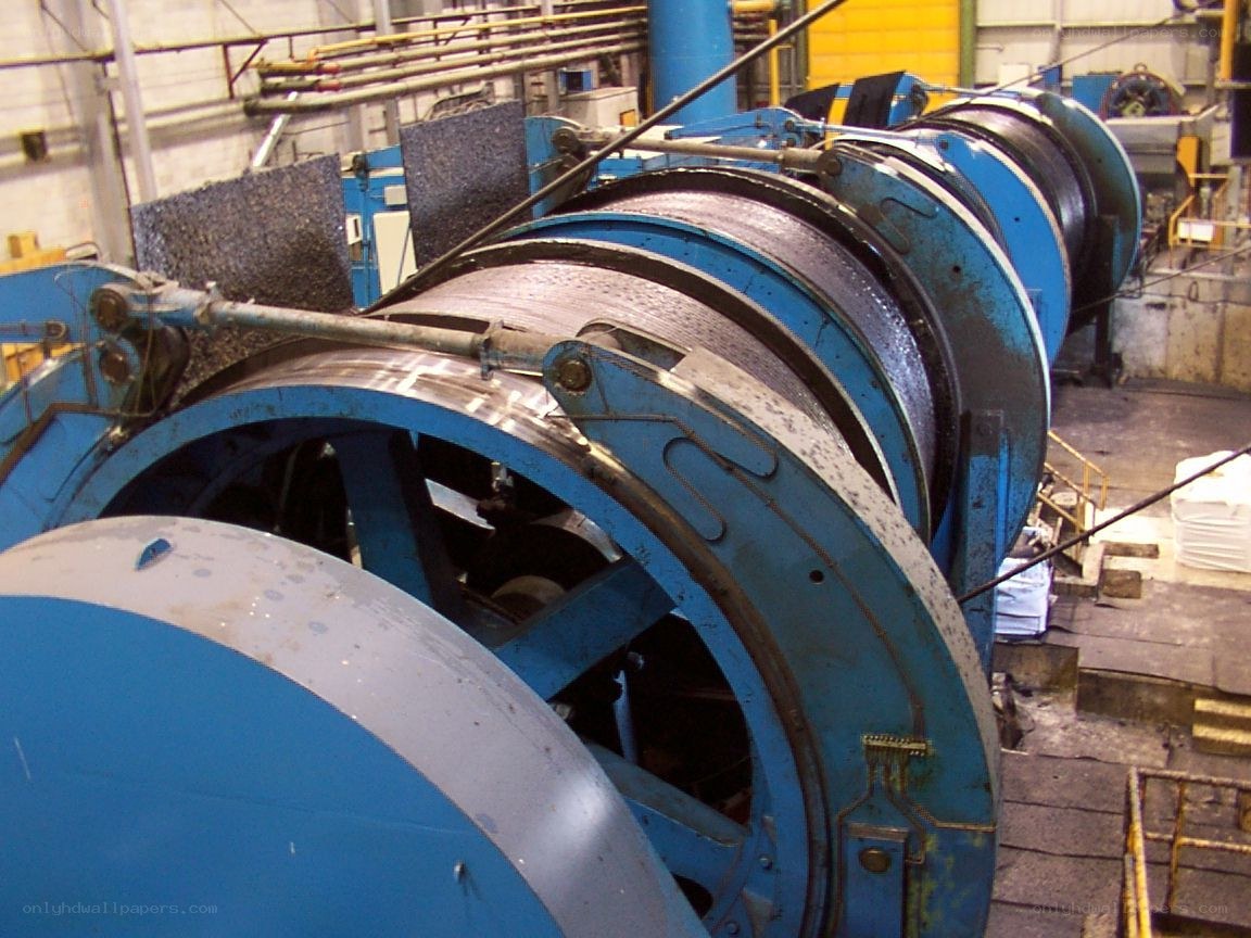 Industrial cable winding machine