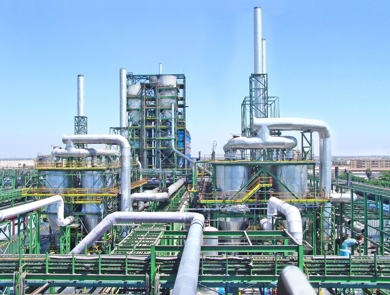 Industrial chemical plant