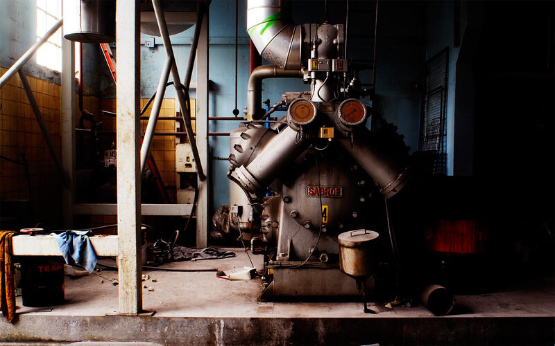 Industrial Compressor Machine