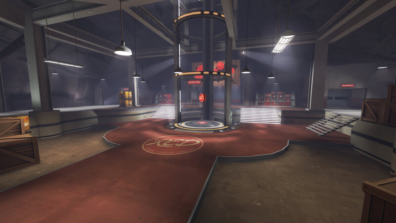 industrial control room interior