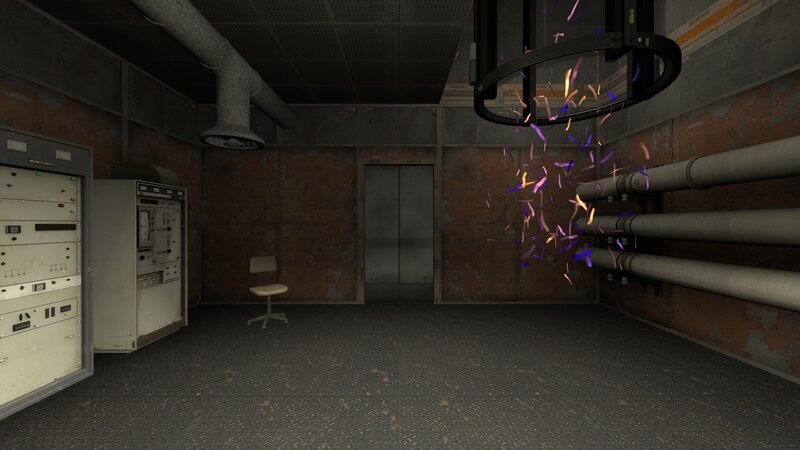 industrial control room