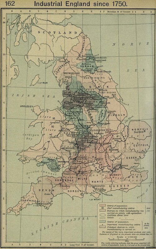 Industrial England since 1750