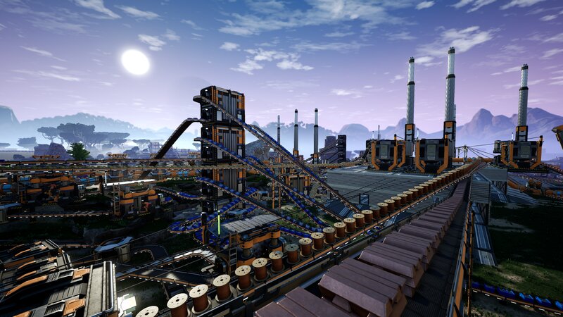 Industrial Facility — Blue
