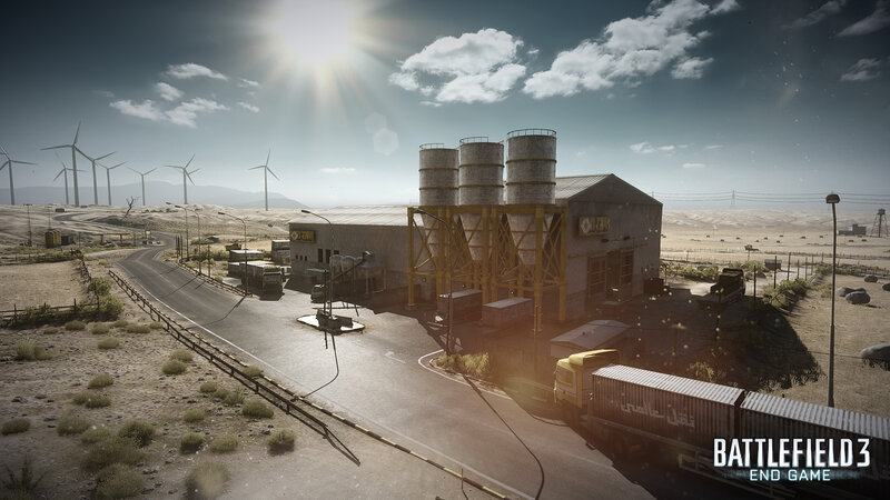 Industrial Facility in Desert