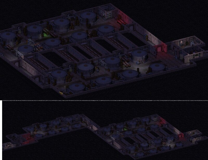 industrial facility interior