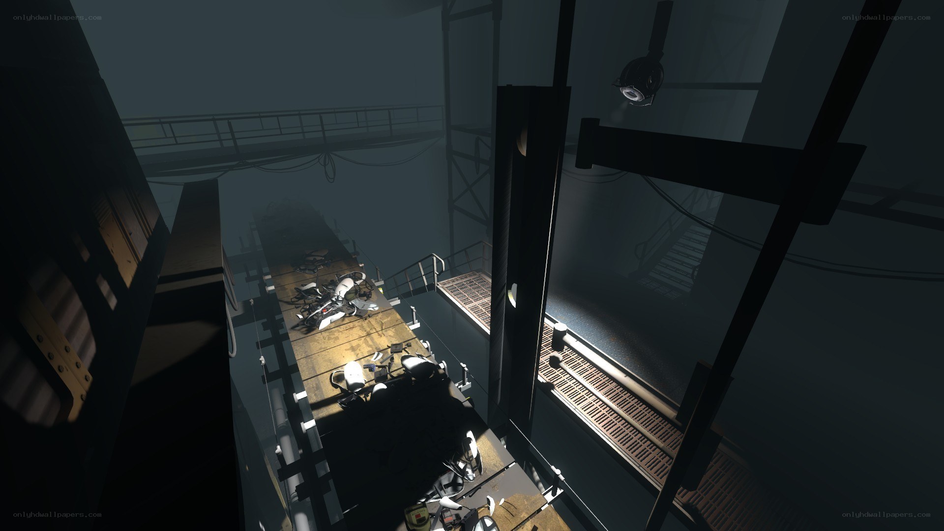 industrial facility interior
