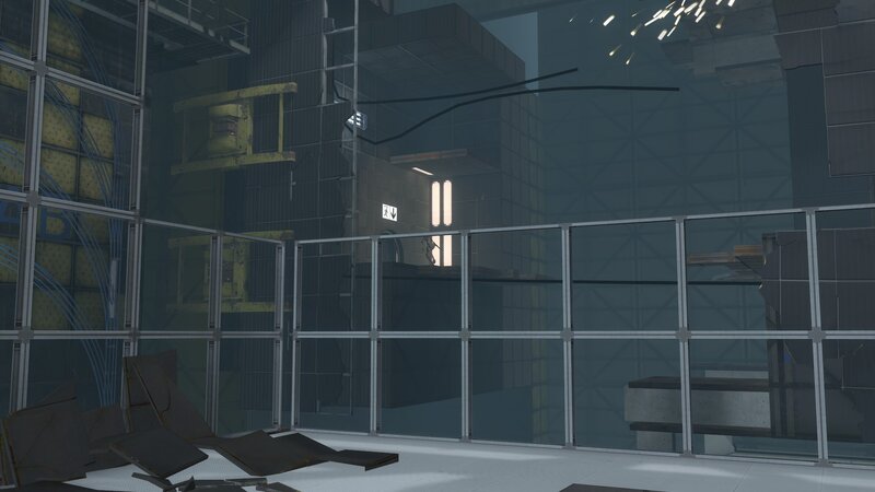 Industrial Facility Interior — Gray, Dramatic, 3d Render