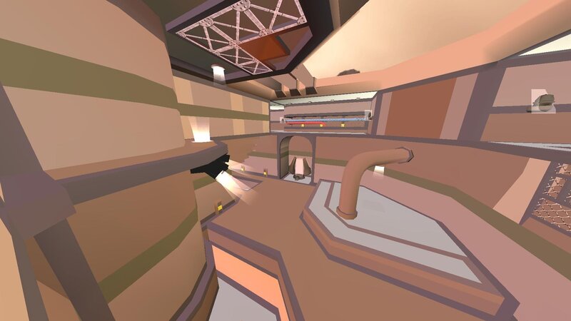 industrial interior scene