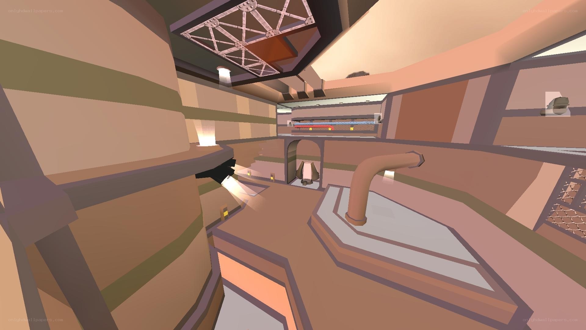 industrial interior scene