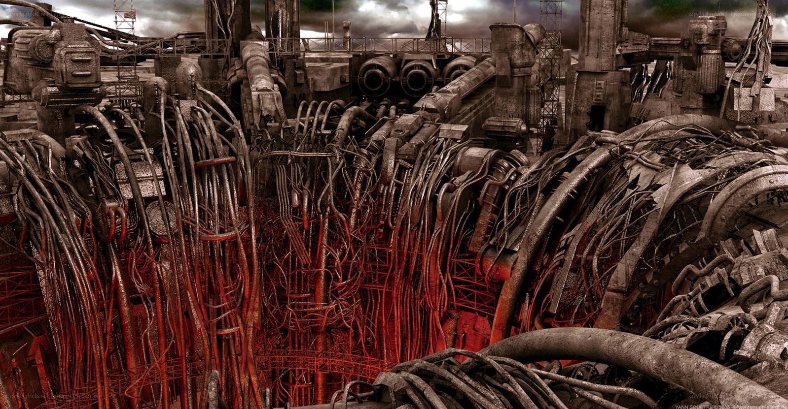 industrial machinery in decay