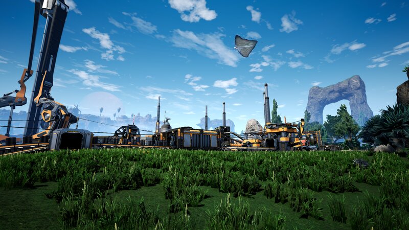 Industrial Machinery in Field