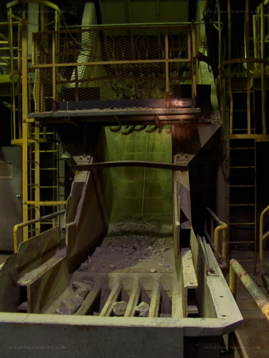 industrial machinery interior