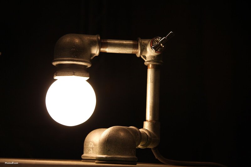 industrial pipe lamp