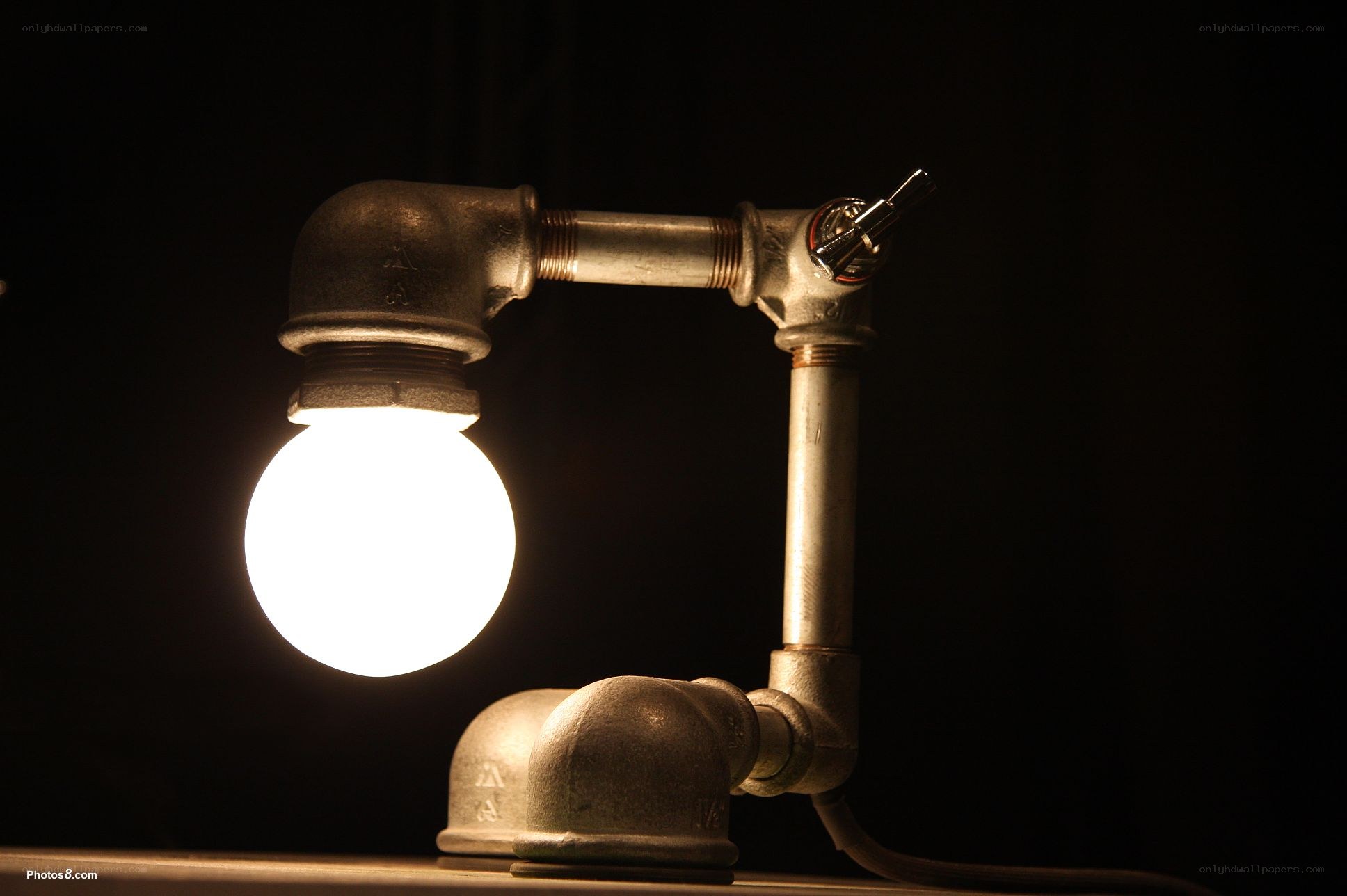 industrial pipe lamp