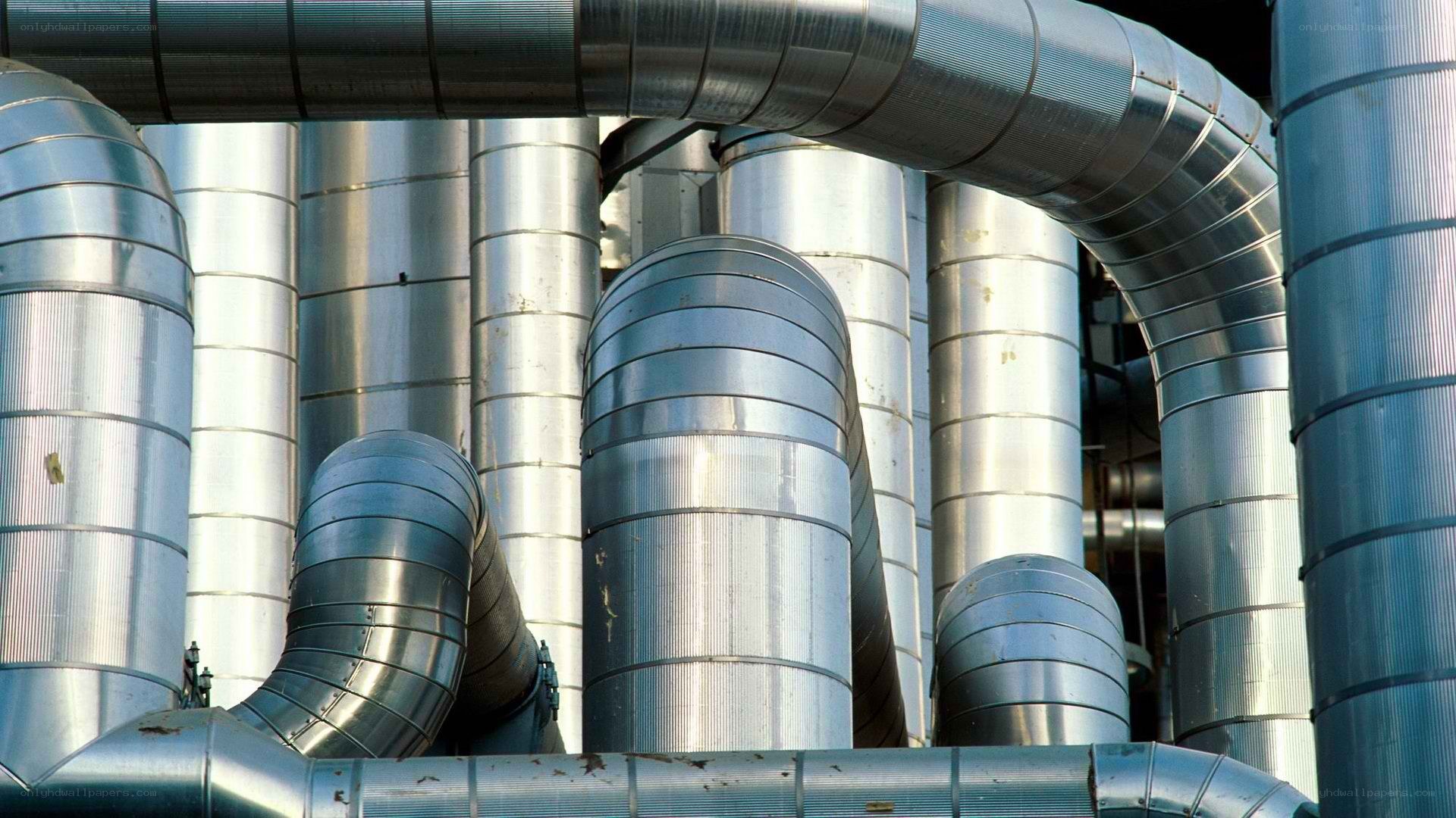 Industrial pipe network