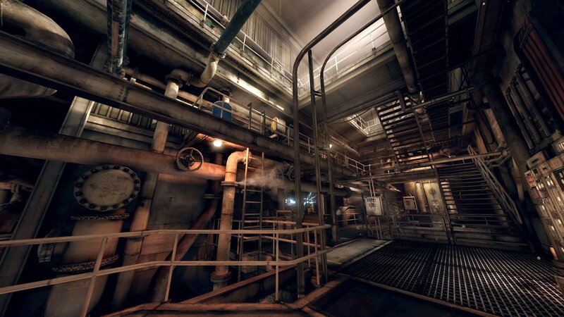 Industrial Pipe Room