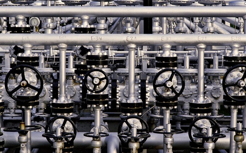 Industrial piping and valves