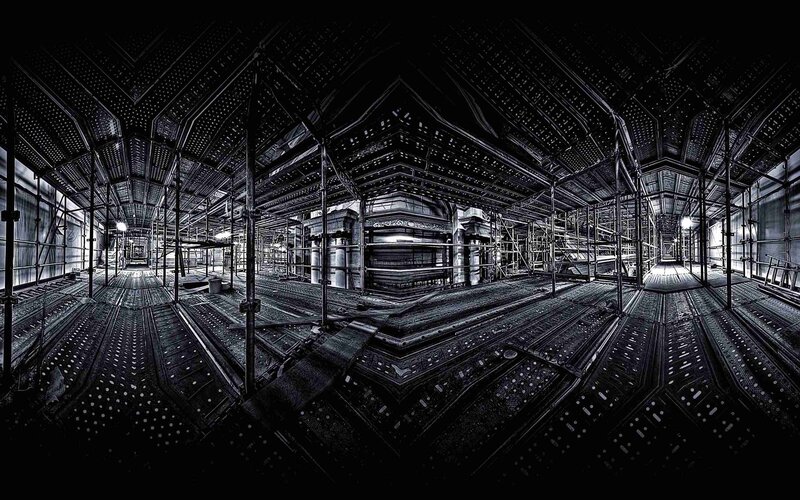 Industrial Scaffolding Interior