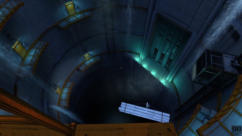 Industrial Shaft Interior
