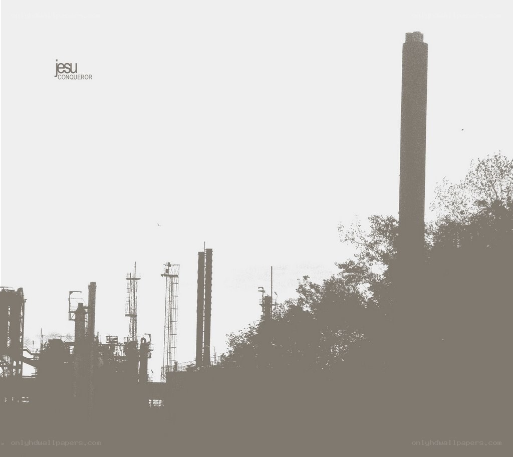 Industrial Silhouettes at Dusk