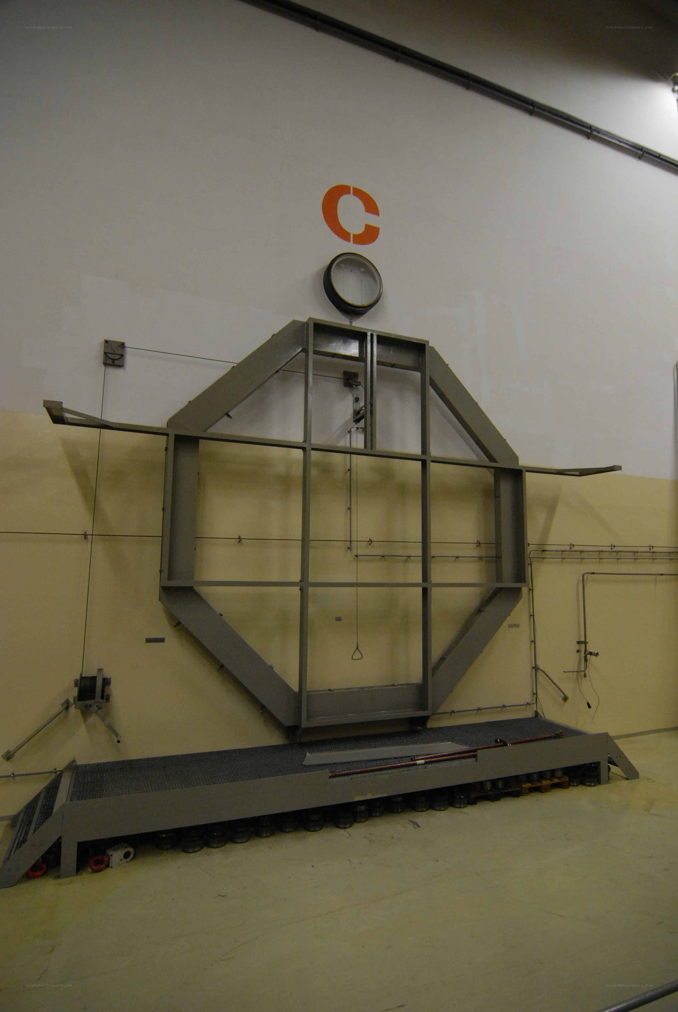 industrial testing apparatus