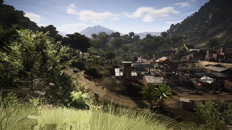 Industrial Village in Valley