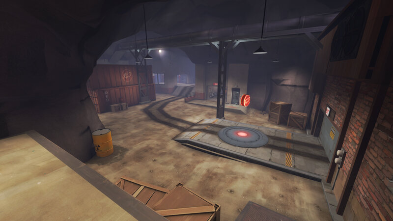 industrial warehouse interior