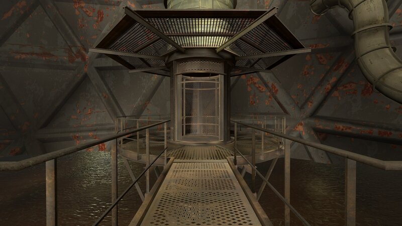 industrial water facility interior