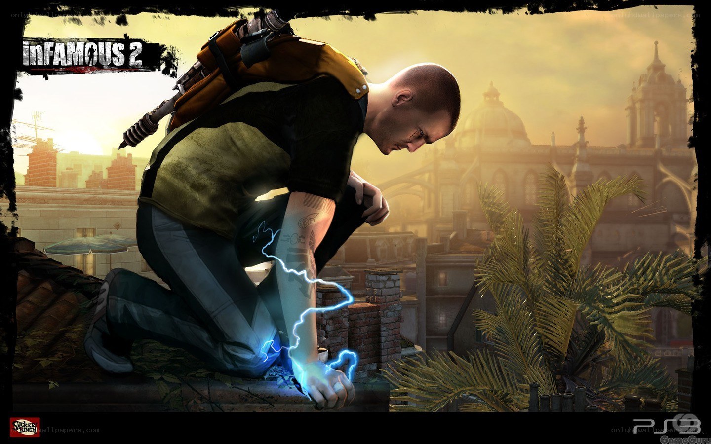inFamous 2 character artwork
