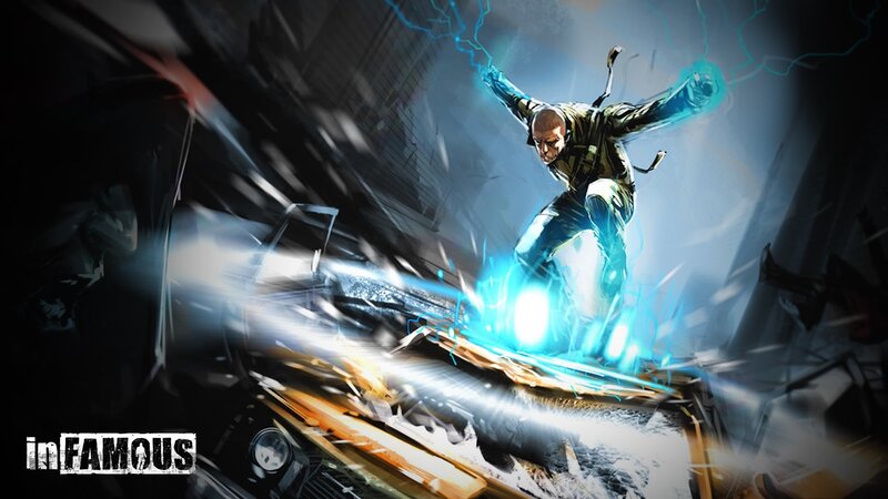 InFamous character in action