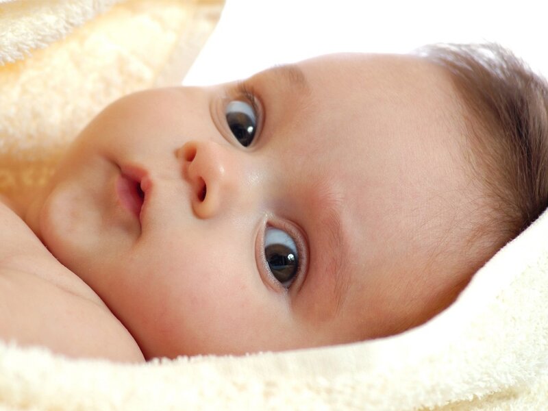 Infant Baby Lying Down