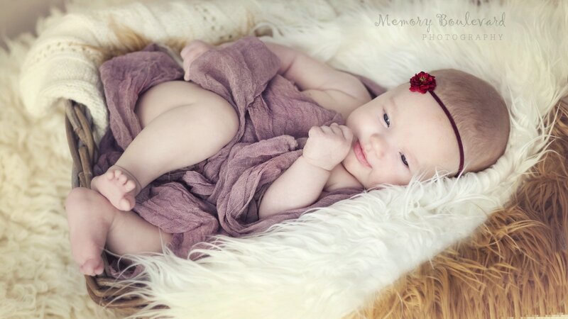 Infant in Basket