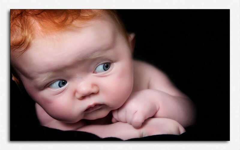 Infant with Red Hair