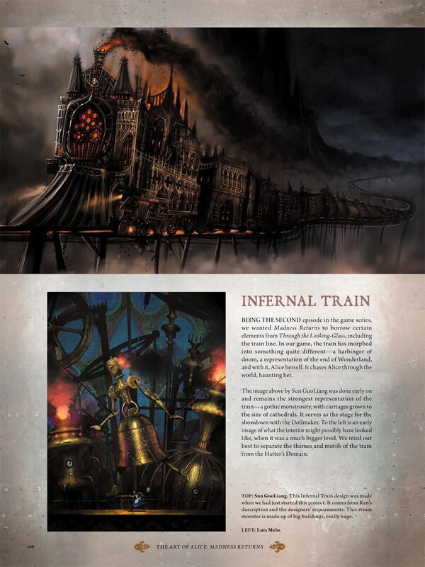 Infernal Train concept art