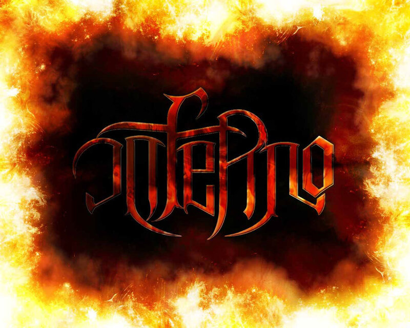 Inferno logo with flames