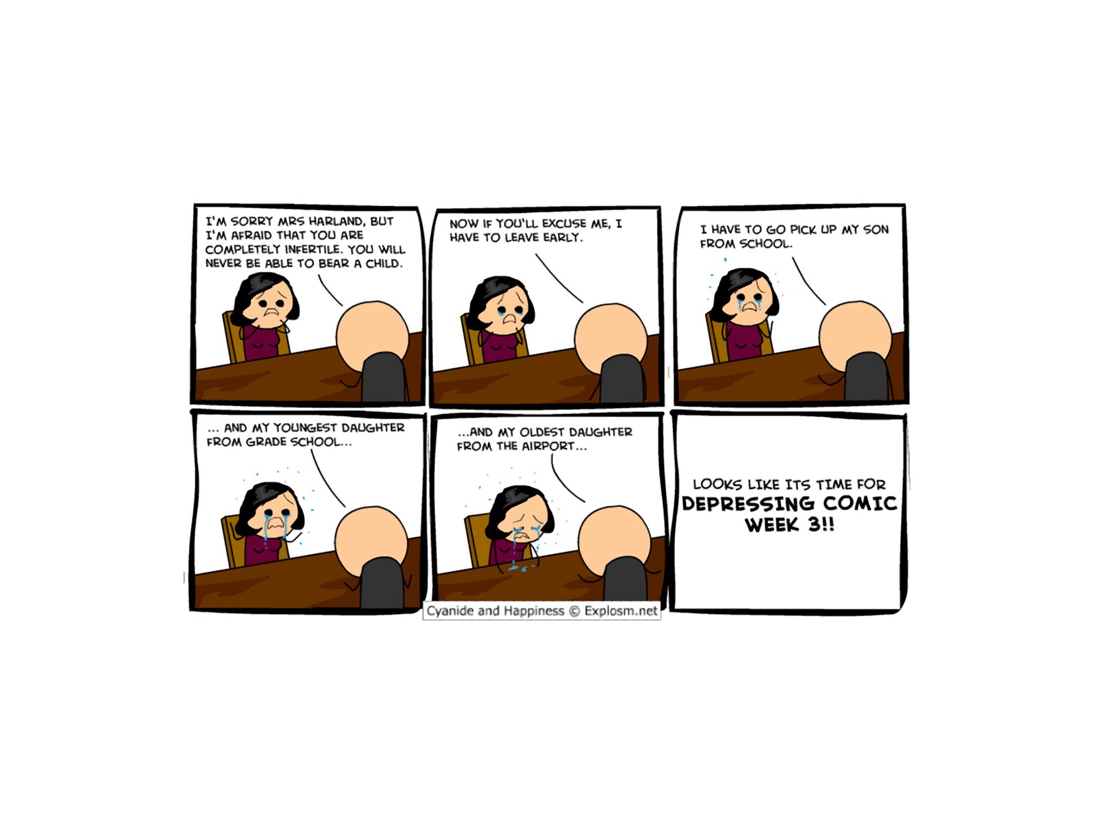 Infertility Diagnosis Comic