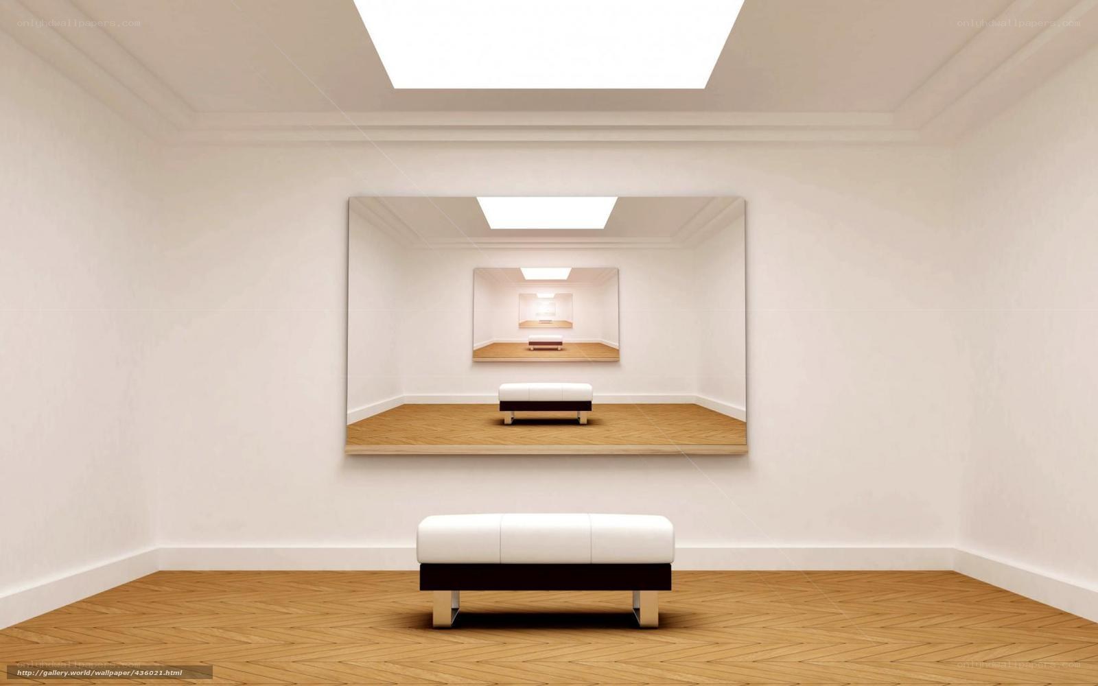 Infinite gallery room