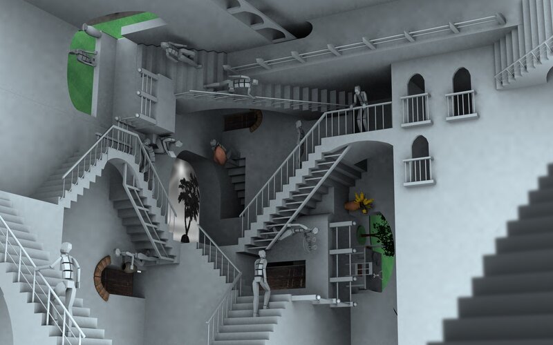 Infinite Staircase Structure