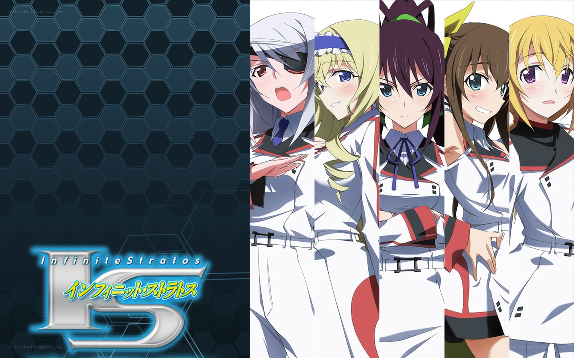 Infinite Stratos anime characters