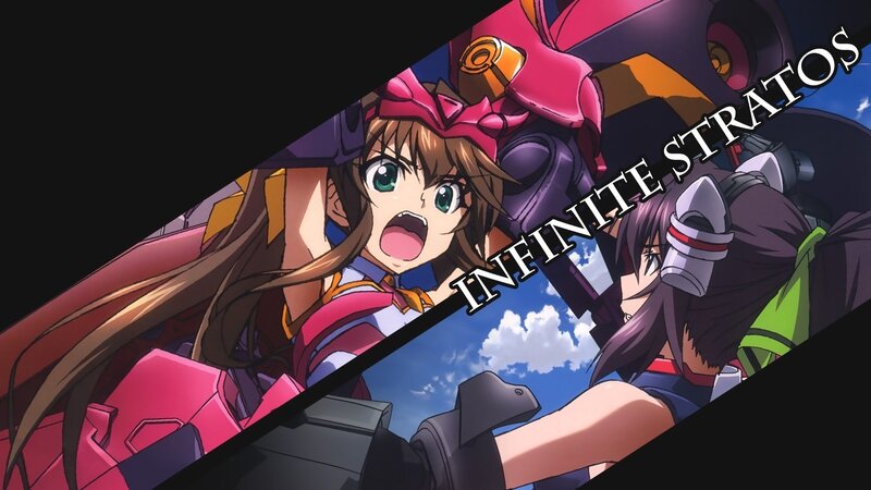 Infinite Stratos anime scene