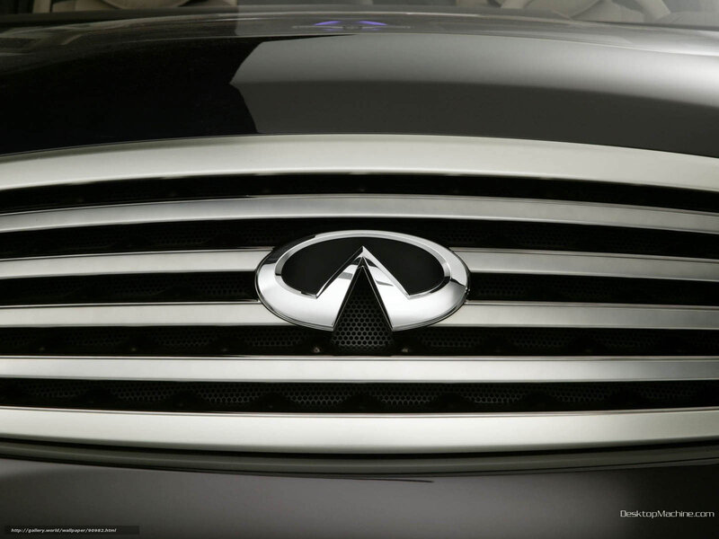 Infiniti car grille logo