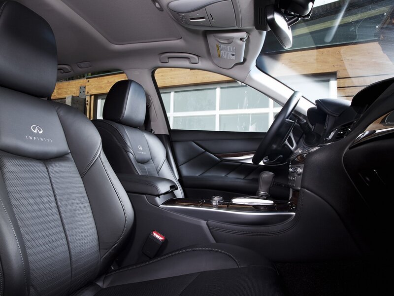 Infiniti car interior