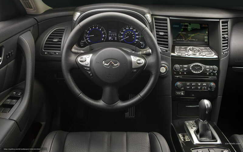 Infiniti Car Interior — Black