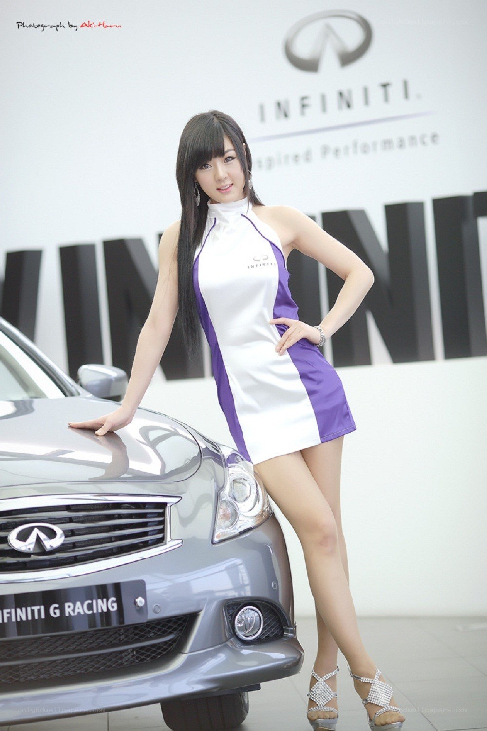 Infiniti car show model
