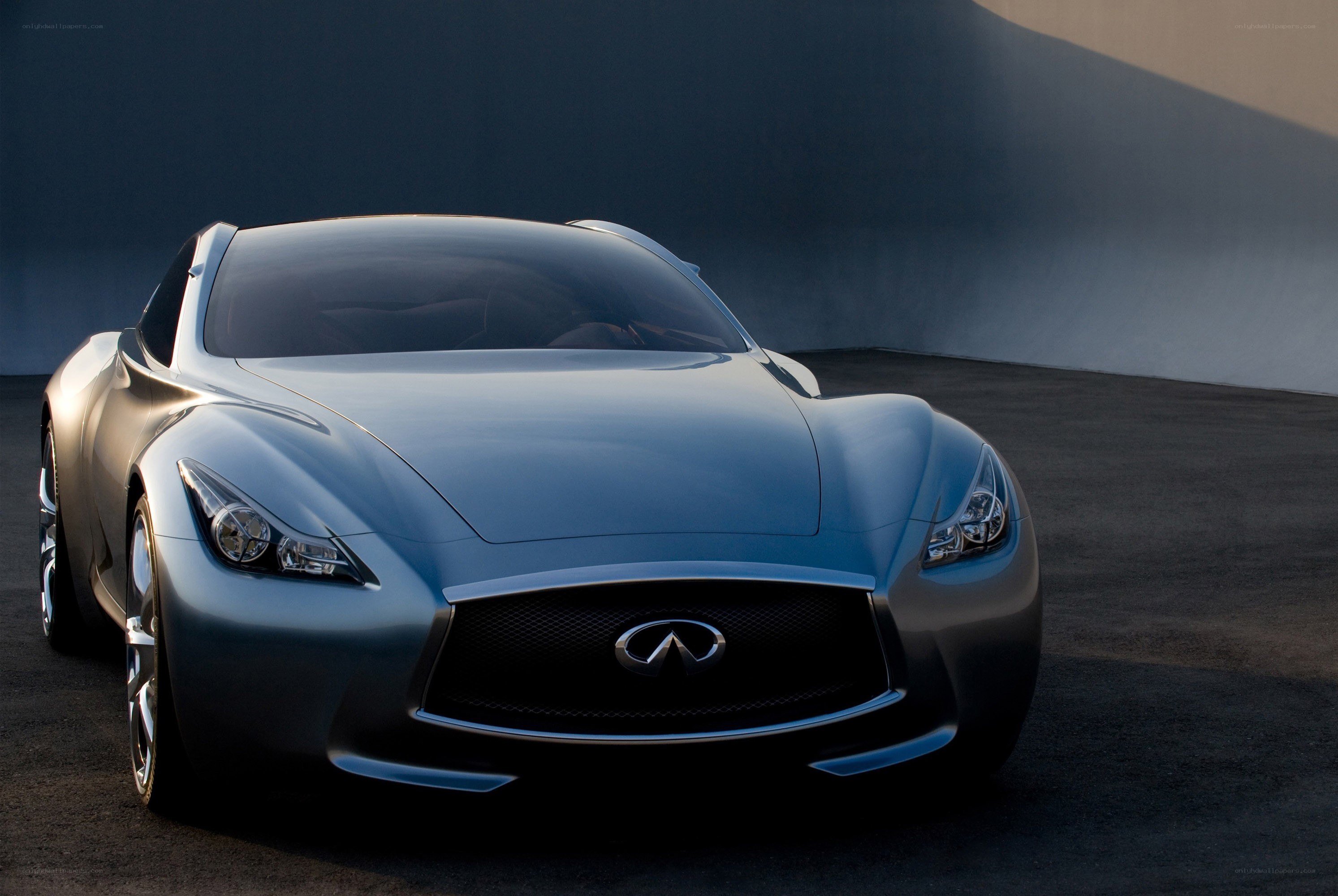 Infiniti concept car front view