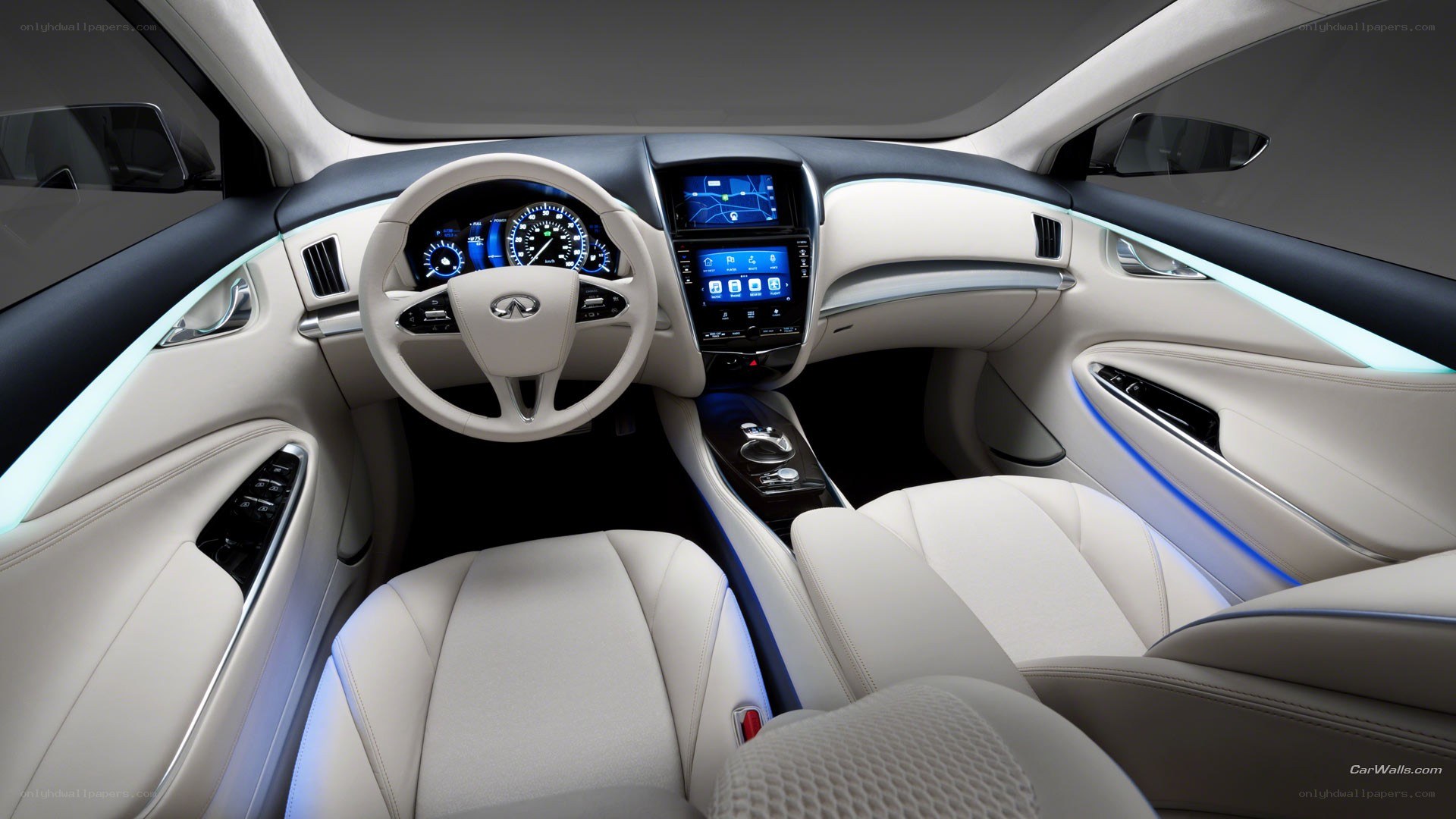 Infiniti concept car interior