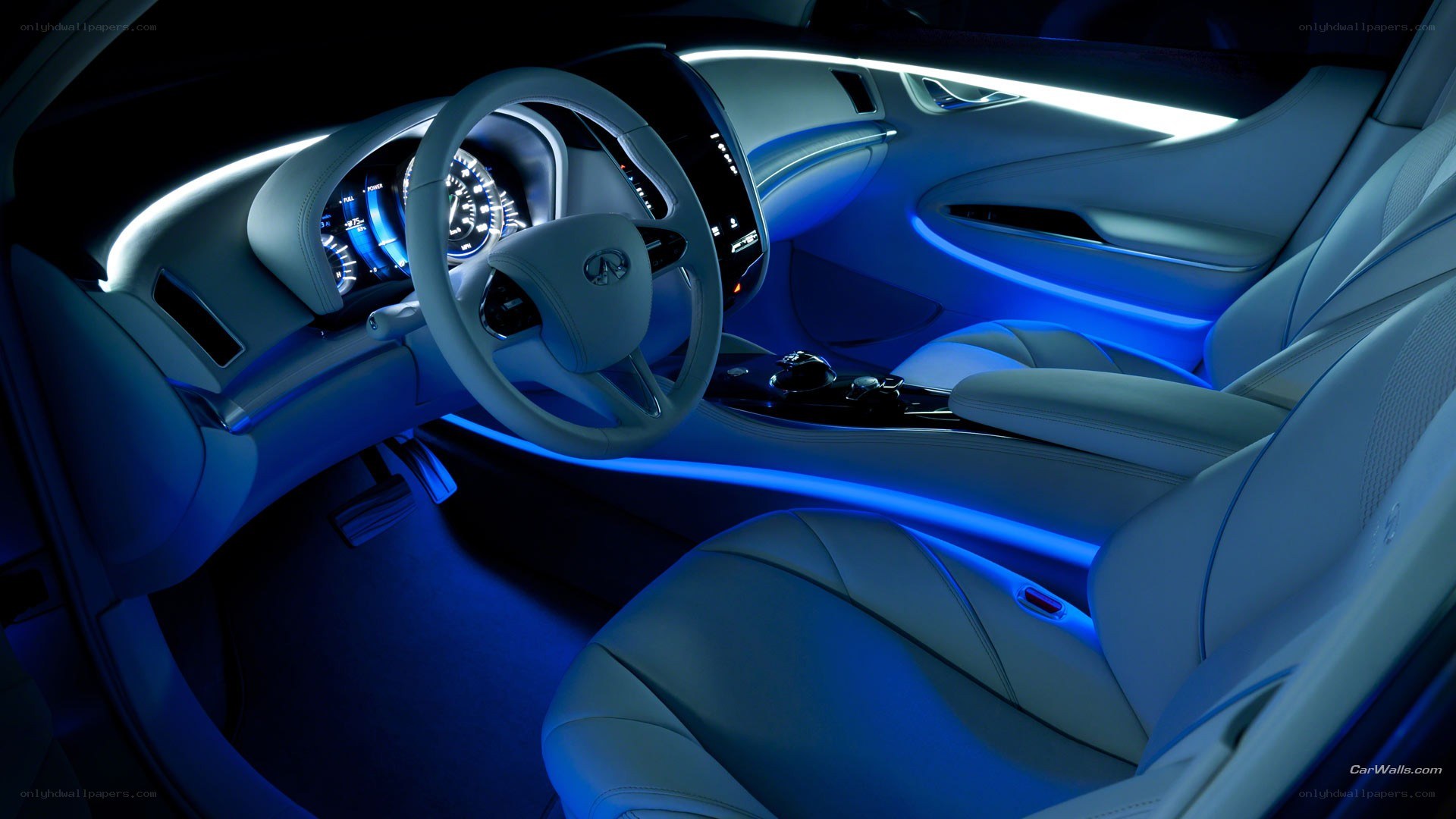 Infiniti concept car interior