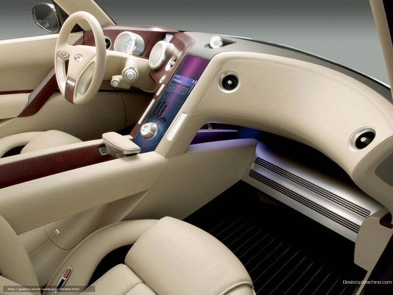 Infiniti Concept Car Interior — Beige