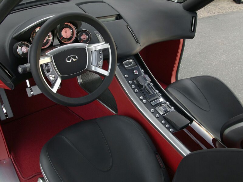 Infiniti Concept Car Interior — Black