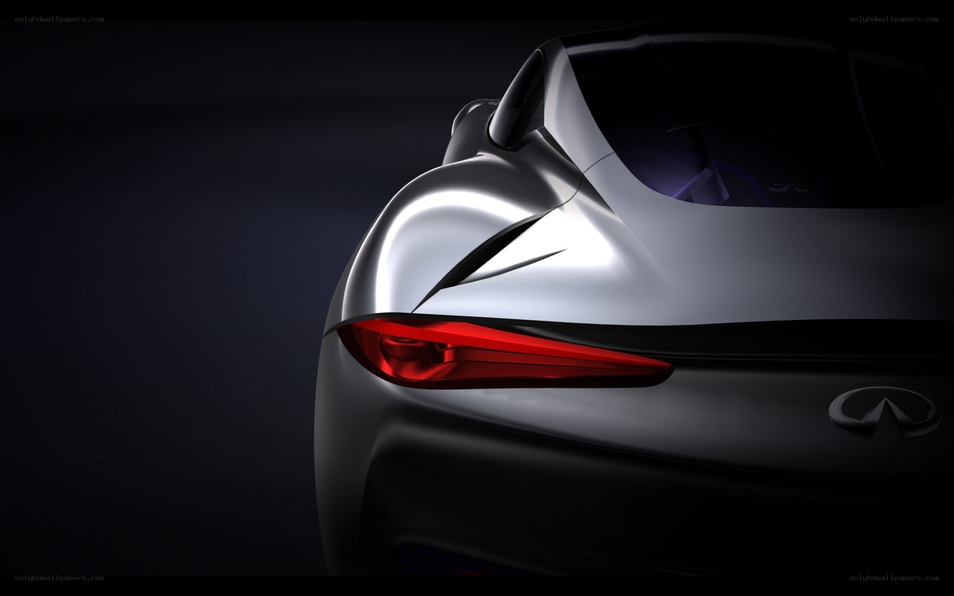 Infiniti concept car rear view